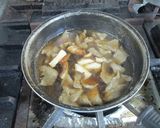 のとてまりと牛すじ肉の煮物作り方1写真