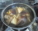 のとてまりと牛すじ肉の煮物作り方4写真