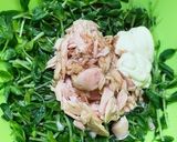 超簡単！レンジ調理で豆苗のツナ和え♪作り方3写真