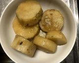 長芋の煮物　挽肉あんかけ作り方2写真
