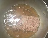 長芋の煮物　挽肉あんかけ作り方3写真