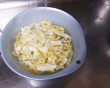 弁当冷凍作りおき☆キャベツのおひたし作り方1写真