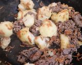 牛肉じゃが芋人参の炒め物★低FODMAP作り方4写真