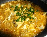 ＊鶏ガラで麻婆豆腐＊作り方6写真