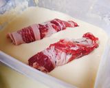 行者ニンニクの揚げ肉巻き作り方6写真
