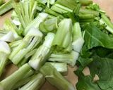 水不使用！かぶと鶏ひき肉のトロトロ味噌煮作り方2写真