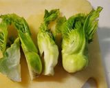 祝蕾(子持ち高菜)と豚挽き肉の豆鼓醤炒め作り方2写真