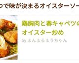 鶏胸肉と春キャベツのレモンオイスター炒め作り方14写真