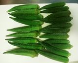 オクラとメカブの酢の物♪作り方1写真