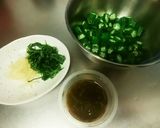 オクラとメカブの酢の物♪作り方2写真