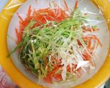 レンジで野菜入り卵焼き作り方2写真