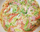 レンジで野菜入り卵焼き作り方3写真