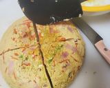 レンジで野菜入り卵焼き作り方4写真