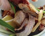 【中華料理】蓮の葉で香りUP!鶏肉の蒸し作り方3写真