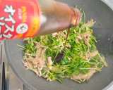 豆苗とエノキの餡掛け卵とじ作り方10写真