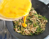 豆苗とエノキの餡掛け卵とじ作り方11写真