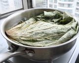 【中華料理】蓮の葉で香りUP!鶏肉の蒸し作り方5写真