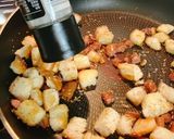 カリッ！パンとソーセージの簡単おつまみ作り方11写真