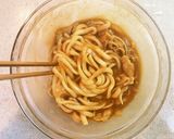 レンジで簡単!カレーうどん作り方3写真