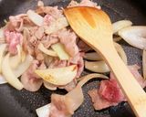たっぷりのもやしと豚バラ肉の生姜焼き！作り方2写真
