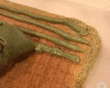 抹茶生チョコと抹茶クリームのロールケーキ作り方25写真