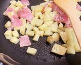 サクとろ食感、ベーコンポテトグラタンパイ作り方1写真