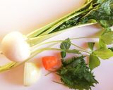 ＊かぶのとろ～り粥＊野菜たっぷり栄養満点作り方1写真