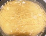 生ハムと水菜のクリームパスタ作り方1写真