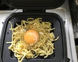 ホットサンドメーカーで偽カルボナーラ作り方6写真