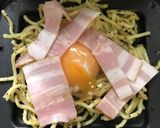 ホットサンドメーカーで偽カルボナーラ作り方7写真