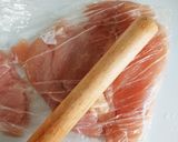 卵なし揚げない鶏胸肉カツレツ作り方1写真