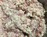 和風豆腐ハンバーグ舞茸あんかけ作り方1写真