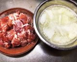 大根おろし汁で作る鶏肉トロトロあんかけ作り方1写真