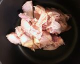 大根おろし汁で作る鶏肉トロトロあんかけ作り方2写真