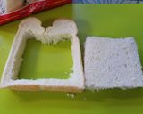 フライパンでハムたまチーズトースト作り方1写真
