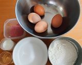 いちごのシフォンケーキ（レシピ更新）作り方1写真