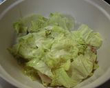 電子レンジで白菜と豚バラの重ね蒸し作り方9写真