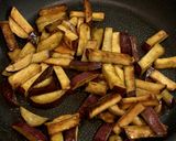 レンジとフライパンでつくる揚げない大学芋作り方6写真