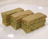 抹茶生チョコと抹茶クリームのロールケーキ作り方40写真
