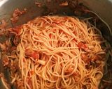 残ったロールキャベツで激うまパスタ作り方3写真