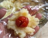 ライスペーパーで★水玉ポテトサラダ作り方6写真