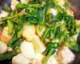 春野菜と鮭・じゃがいもの彩りマヨソテー作り方6写真