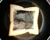 ベーコンエッグトースト★朝食に♪作り方1写真