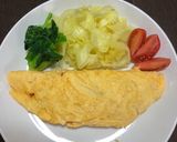手軽に☆ツナと玉ねぎのオムレツ作り方11写真