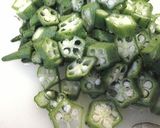 ★オクラとかつお節だけで作る香ばし炒め。作り方1写真