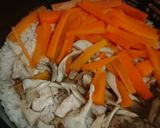 びっくり簡単キノコと鶏の炊き込みご飯作り方4写真