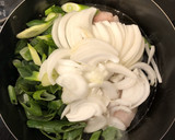 丸ごと新玉ねぎと豚バラの生姜焼き作り方2写真