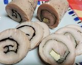 改良版！簡単！【大葉チーズ＆磯辺鶏ハム】作り方13写真