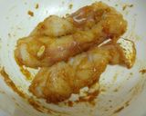 タラのカレー粉ニンニクからめ焼き♪作り方4写真