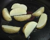 タラのカレー粉ニンニクからめ焼き♪作り方5写真